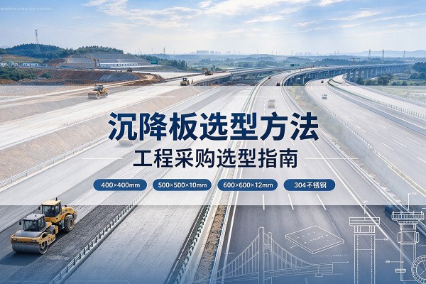 巴彦淖尔沉降板选择方法