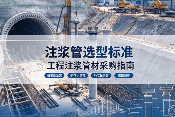巴彦淖尔注浆管选型标准