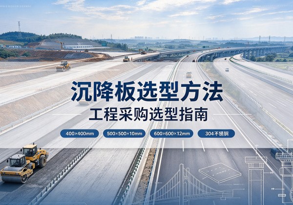 巴彦淖尔沉降板选择方法